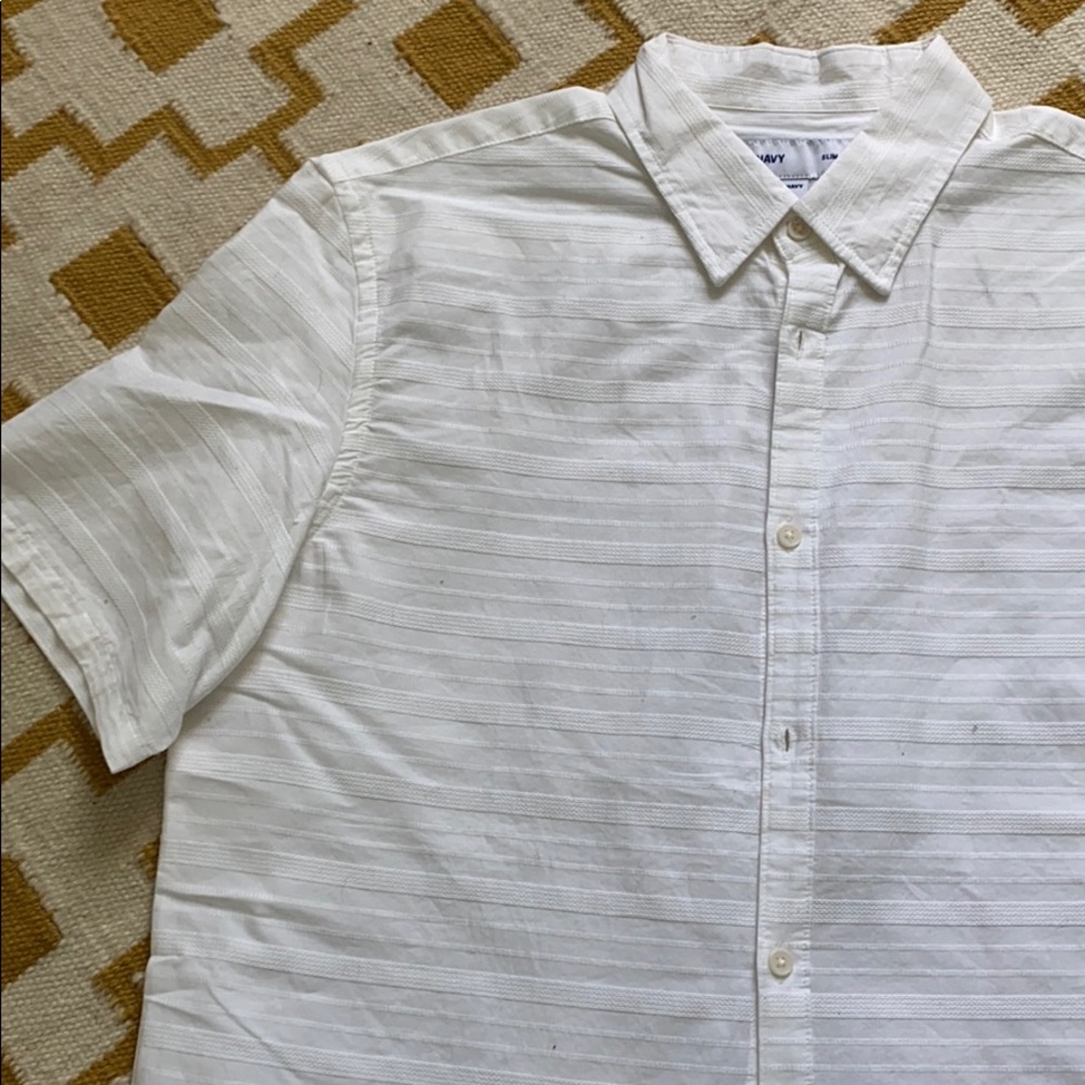 Slim fit Short Sleeve Button down